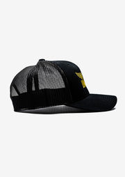 LIM8LESS Gold/Black Trucker Snapback