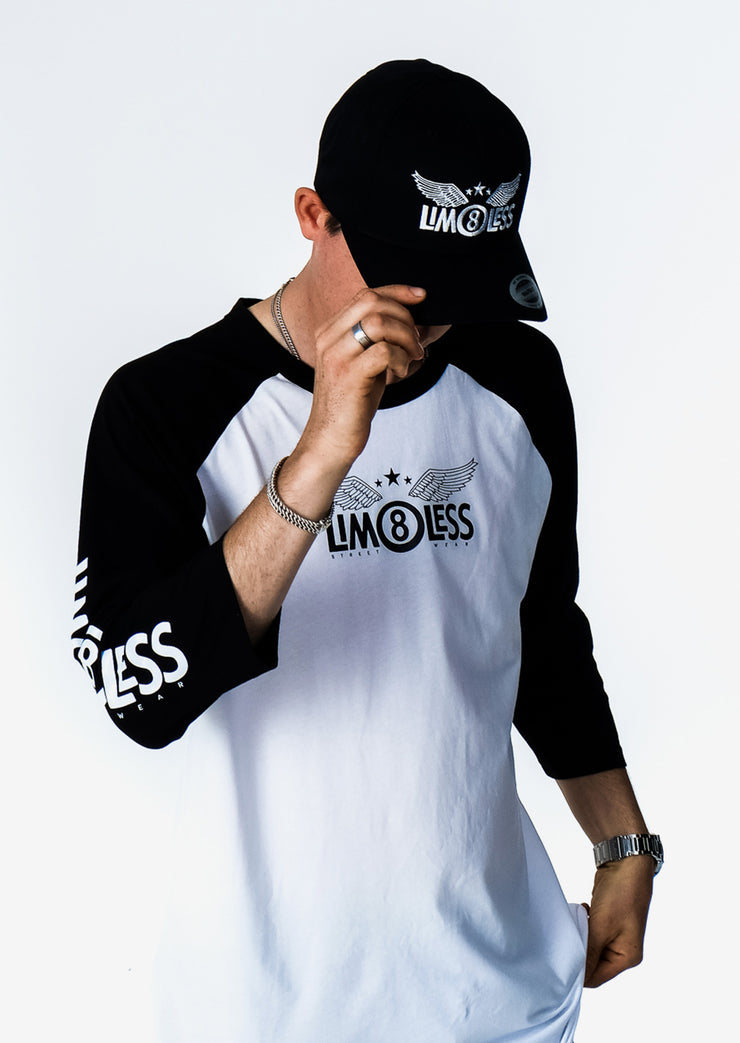 LIM8LESS Original Black Snapback