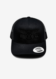 LIM8LESS Double Black Trucker Snapback