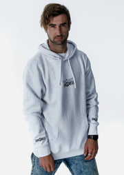 LIM8LESS Element Grey Marle Hoodie