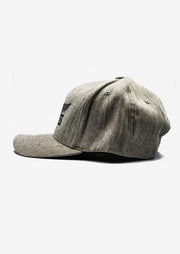 LIM8LESS Mitchell & Ness Flexfit 110 Heather Grey Snapback