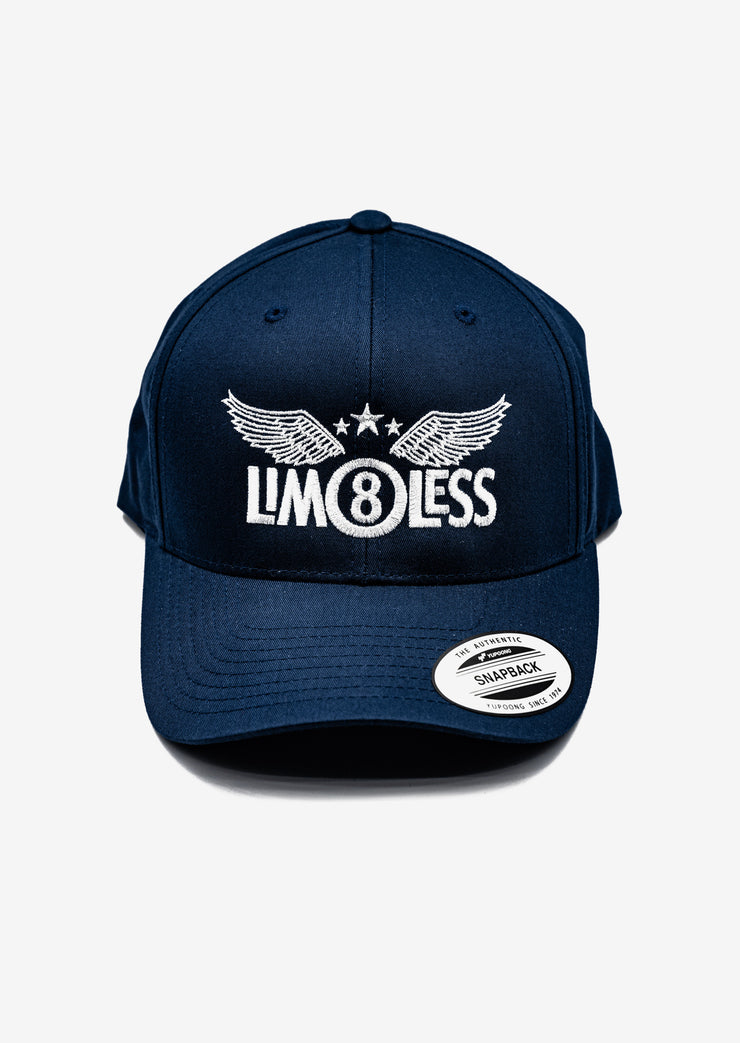 LIM8LESS Original Navy Blue Snapback