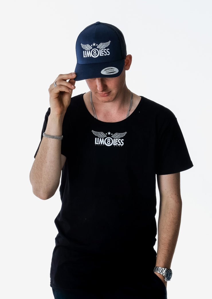 LIM8LESS Original Navy Blue Snapback