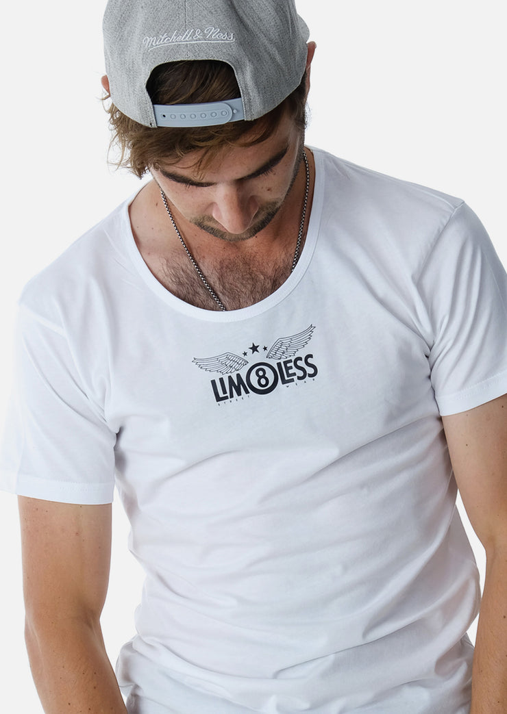 LIM8LESS Legacy White Tee